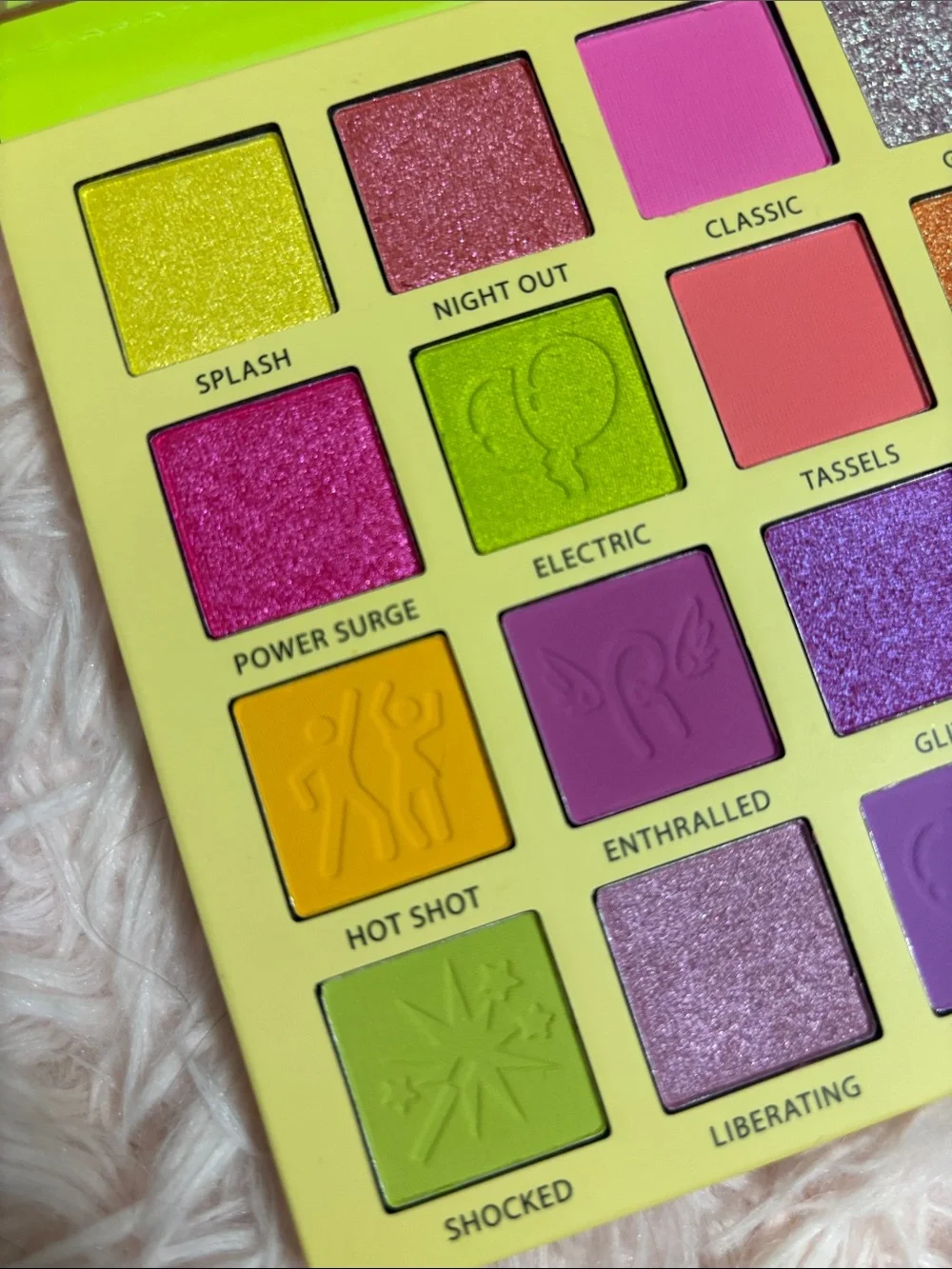 New RUDE The Roaring 20's Eyeshadow Palette - Neons